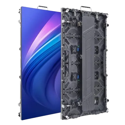 Indoor LED module showcasing vibrant visuals