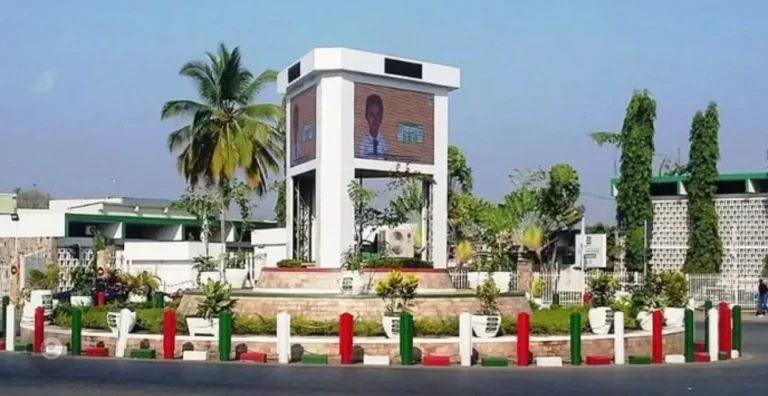 Outdoor LED screen installed along road in South Africa
