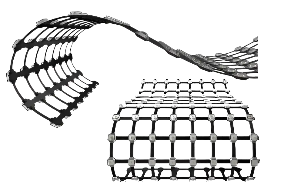 Flexible mesh LED screen display