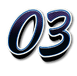 The number three logo